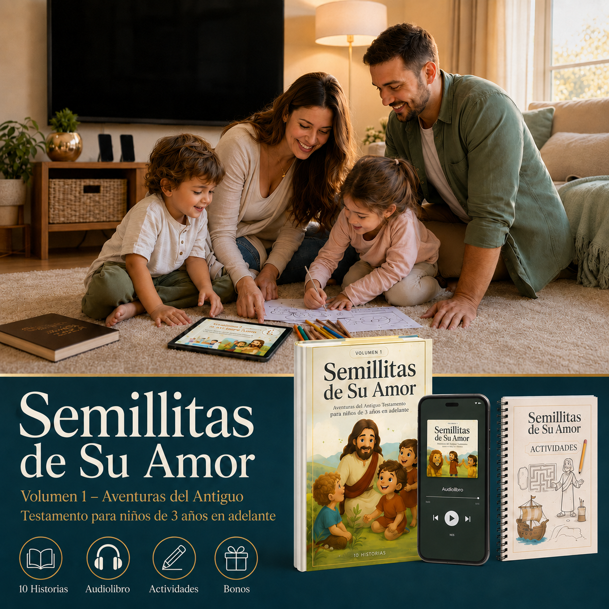 Semillitas de Su Amor | Aventuras con valores para jugar, aprender y compartir en familia